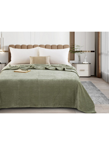 Κουβέρτα Μονή Fleece JF09 Green Liolios Home
