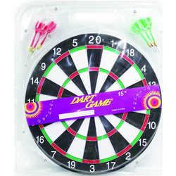 Στόχος 38cm Με 6 Βελάκια 41x2x44Εκ Doly Toys
