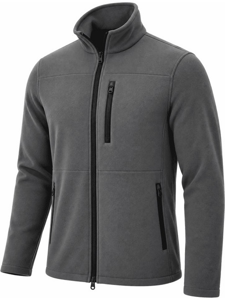 Ζακέτα Εργασίας Fleece 360gsm με Φερμουάρ + 3 Τσέπες