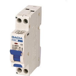 GACIA 1P+N C TYPE A 25Α 30mA 4,5kA Ρελέ RCBO Μονοπολικό Μονοφασικό 500-43514