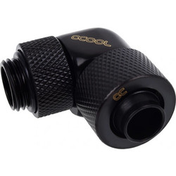 Alphacool Icicle 13 / 10mm Screw-on Spout 90 Degrees Rotatable G1 / 4 Fittings Μαύρο 17230