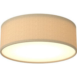Πλαφονιέρα Οροφής Calex Υφασμάτινη 30 cm E27 Taupe 3601000300