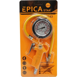 Πιστόλι μέτρησης αέρα με μανόμετρο EPICA STAR EP-50243