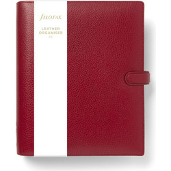 Organiser Filofax Finsbury A5 Scarlet Δερμάτινο