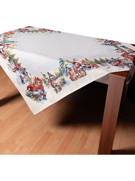 τραπεζοκαρέ (140cm x 140cm) NATAL DAYS silkfashion