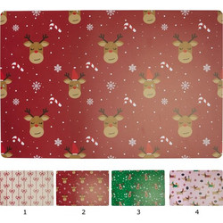ΣΟΥΠΛΑ ΠΛΑΣΤΙΚΟ DEER BOW DOG 45x30cm ASSORTED