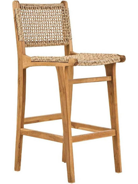 Σκαμπό Bari teak - Oranon