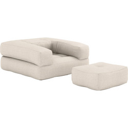 Πολυθρόνα-Κρεβάτι Futon CUBE - Karup - 914 Linen