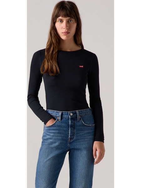 Levi's Hayes Γυναικεία Μαύρη Μακρυμάνικη Μπλούζα 001J4-0004