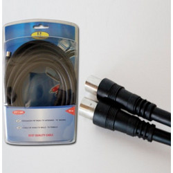 Καλώδιο Κεραίας Coax Male to Coax Female 10m Black FTT1-045