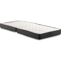 Folding Bed XL Katlanir Yatagi White, Black Fabric: 90 Gr/m2 Jacquard Width: 90 cm Depth: 200 cm