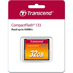 Transcend 133X Compact Flash 32GB