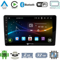 VenCore 3236-10007-0798B3 - Οθόνη Multimedia Android 15 9" 9109A MTK6762 Octa-Core 2GB/32GB IPS με Πρόσοψη, CarPlay, Android Aut