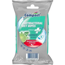 Ultra Compact Hygiene Antibacterial Wipes 15τμχ