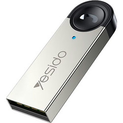Yesido Αντάπτορας Bluetooth USB YAU81 Ασημί