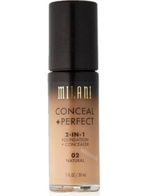 Milani Concealer & Perfect 2 In 1 02 Natural Liquid Foundation 30ml