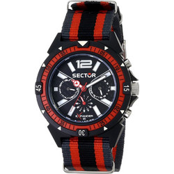 Sector Expander 90 Multifunction Black & Red Fabric Strap R3251197030