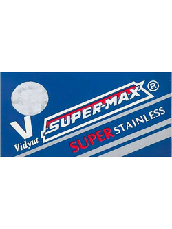 Supermax Super Stainless Ανταλλακτικές Λεπίδες 10τμχ