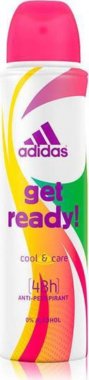 Αποσμητικό Adidas Get Ready! For Women Antiperspirant Spray 150ml