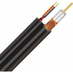 ANTENA CCTV COAXIAL CABLE + 2 X 0.50 ΡΕΥΜΑ 1m BLACK ΚΑΛΩΔΙΟ ΚΕΡΑΙΑΣ ΟΜΟΑΞΟΝΙΚΟ ΜΑΥΡΟ ΚΟΥΛΟΥΡΑ RG59 + POWER YX-1004C-100