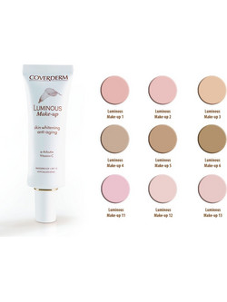 Coverderm Luminous Anti-aging Whitening 04 Liquid Make Up SPF15 30ml