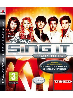 Disney Sing It Pop Hits Used PS3