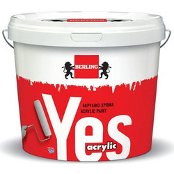 Berling Yes Ακρυλικό Χρώμα Εξωτερικού Χώρου Γκρι 9lt
