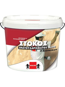ΣΤΟΚΟΣ ΣΠΑΤΟΥΛΑΡΙΣΜΑΤΟΣ 2 ΣΥΣΤΑΤΙΚΩΝ 3Lt BERLING 111505.3L