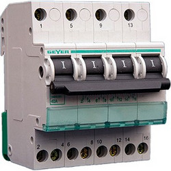 Μεταγωγικός Διακόπτης Ράγας Geyer 4P 4x40A ES440G