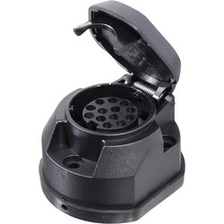 COMPASS 13-pole drawer socket with seal (07445)