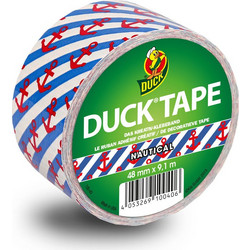 Duck Tape Big Rolls Nautical - 48χιλ x 9,1μ