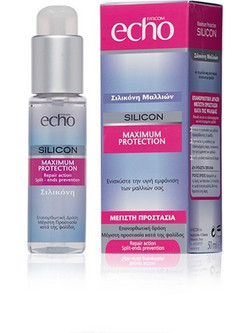 Farcom Echo Maximum Protection Silicon Λοσιόν Μαλλιών για Επανόρθωση & Ψαλίδα 100ml