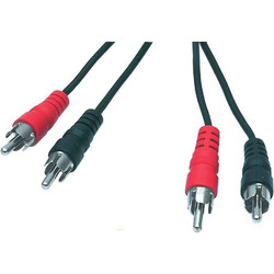 Καλώδιο Ήχου 2 x Rca M σε 2 x Rca M Cable 1.5m CAB-R001