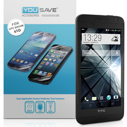 Μεμβράνη Προστασίας Οθόνης HTC Desire 610 by Yousave - 3 Τεμάχια (Z453)
