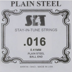 Sit Χορδή Ηλεκτρικής / Ακουστικής Κιθάρας Plain Steel 16"