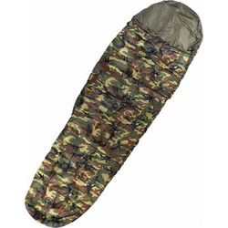 Mil-Tec Commando Woodland Sleeping Bag Μονό 2 Εποχών Πολύχρωμο