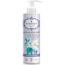 Pharmasept Baby Care Extra Sensitive Βρεφικό Αφρόλουτρο Αλόη Καλέντουλα & Χαμομήλι με Αντλία 250ml