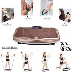 Power Plate - Όργανο Παθητικής Γυμναστικής με Ιμάντες + Ενσωματωμένο Ηχοσύστημα Usb για Γυμναστική και Διασκέδαση + Τηλεχειριστήριο Ρύθμισης Έντασης