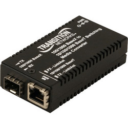 Lantronix M/GE-PSW-SFP-01 Ethernet Media Converter