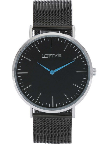 Lofty's Vintage Γυναικείο Ρολόι με Μαύρο Μεταλλικό Μπρασελέ Y3408-11