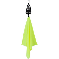 Jack Wolfskin Πετσέτα Θαλάσσης Microfiber Lime 8006441-3040