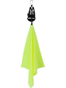 Jack Wolfskin Πετσέτα Θαλάσσης Microfiber Lime 8006441-3040