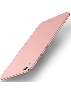 MOFI για Sony Xperia XA1 Plus PC Υπερλεπτή Προστατευτική Πίσω Θήκη (Rose Gold) (MOFI) (OEM)