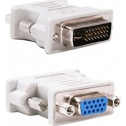 POWERTECH ADAPTER VGA 15PIN FEMALE ΣΕ DVI-I 24+5 PIN MALE (CAB-G019)