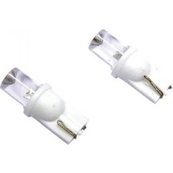 2 ΛΑΜΠΕΣ Τ10 5W LED ΑΣΠΡΟ ΧΡΩΜΑ - CARPOINT (0740010)