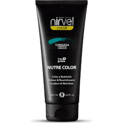 Nirvel Nutre Color Τιρκουάζ Χρωμομάσκα Μαλλιών 200ml