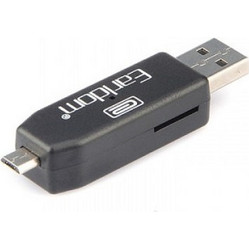 Card Reader micro USB αρσενικό και USB 2.0 HUB αρσενικό OTG