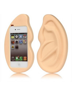 - Θήκη Silicone Ear για iphone 4 & 4S
