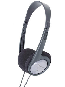 Panasonic RP-HT090E Ενσύρματα Ακουστικά Τηλεόρασης On Ear Γκρι