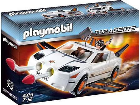 Playmobil Top Agents Υπερ-όχημα Top Agents για 7-12 Ετών 4876